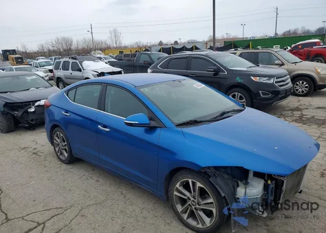 2017 Hyundai Elantra Se z USA, uszkodzony, nr VIN 5NPD84LF6HH127917